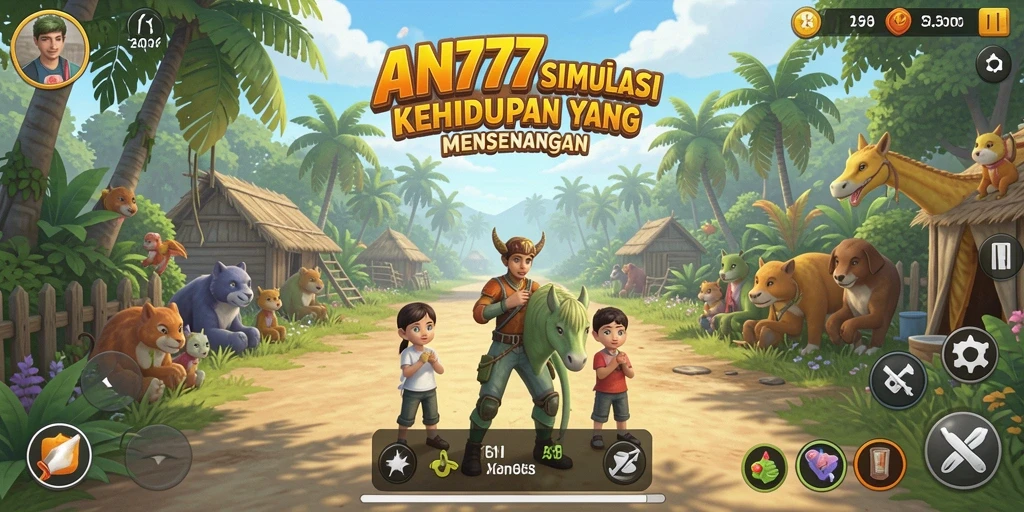 Tampilan gameplay AN777 yang menarik dan interaktif.