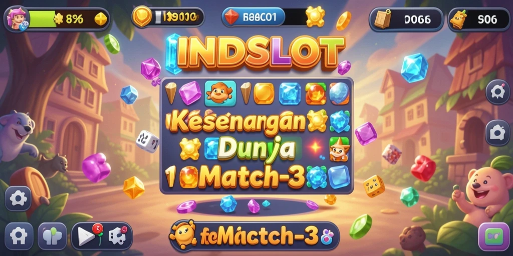 Tampilan gameplay INDSLOT yang menarik dan penuh warna.