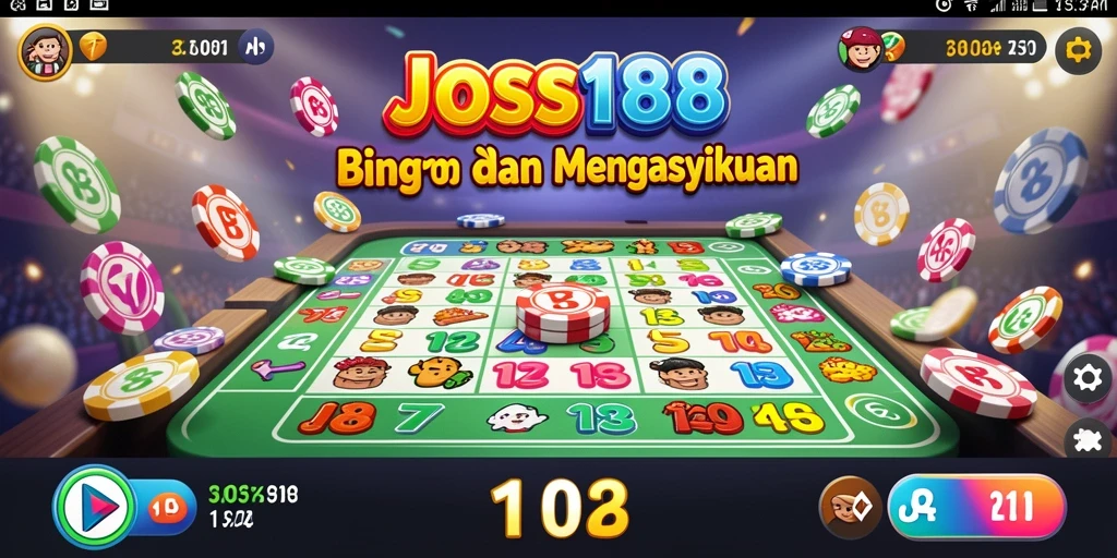 Tangkapan layar JOSS188 menampilkan aksi permainan Bingo yang mengasyikkan.