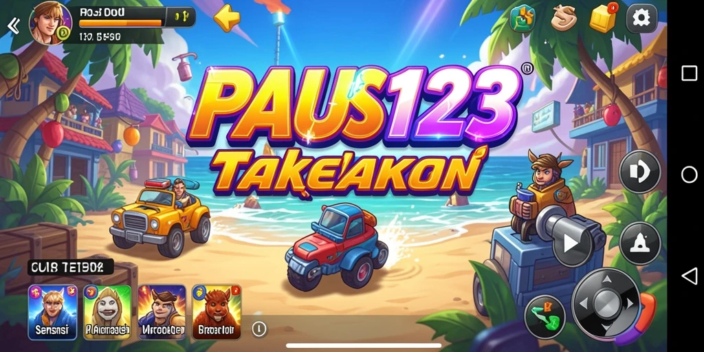 Tampilan seru gameplay PAUS123 yang penuh aksi dan tantangan.